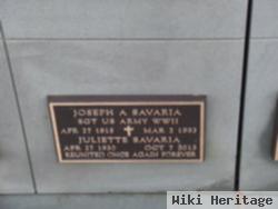 Joseph A Savaria