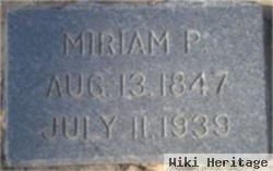 Miriam P Timbers