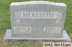 Martin H Meredith