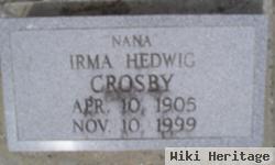 Irma Hedwig Crosby