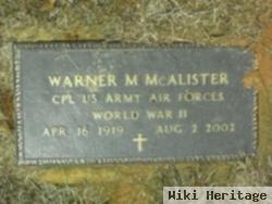 Warner Mcalister