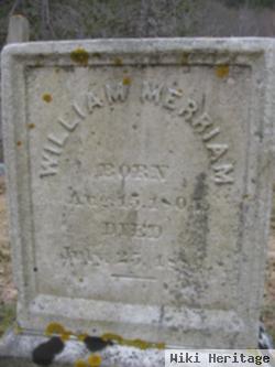 William Merriam