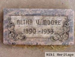 Altha V Moore