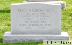 Lieut Percy Waldron Long