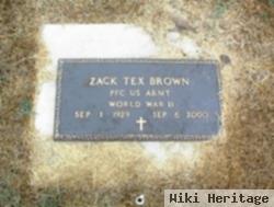 Zack Tex Brown