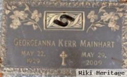 Georgeanna L "nan" Kerr Mainhart