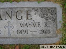 Mayme K Lange