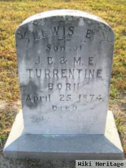 Lewis E Turrentine