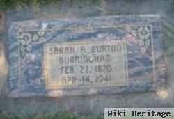 Sarah Ann Burton Burningham