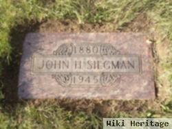 John Henry Siegman