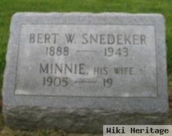 Bert W. Snedeker