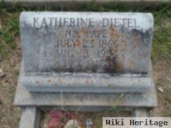 Katherine Mina Pape Dietel