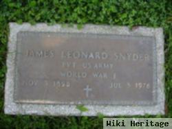 James Leonard Snyder