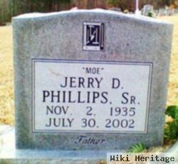 Jerry D "moe" Phillips, Sr