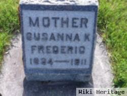 Susanna K. Frederic