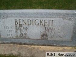 Emma W Bendigkeit