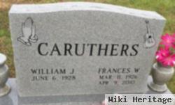 Frances Louise Williams Caruthers