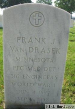 Frank J Van Drasek