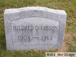 Mildred O. Gibson