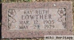 Fay Ruth Lowther