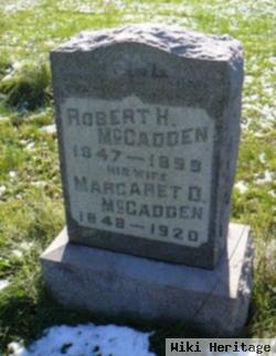 Margaret D, Mccadden