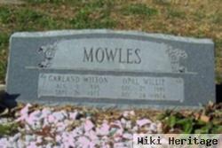 Garland Wilton Mowles