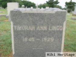 Timorah Ann Towner Lingo