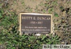 Betty E. Bersey Duncan