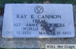 Sgt Ray E Cannon