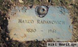 Marko Radanovich