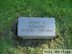 Henry F. Bierman