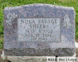 Nola Savage Sheeks