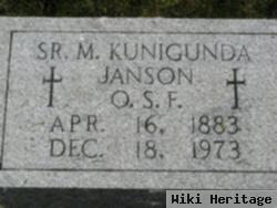 Sr Kunigunda Janson