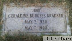 Geraldine Burgess Bradner