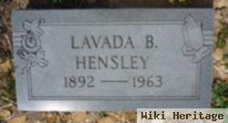 Lavada Byrd Hensley