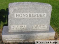 William F Honsberger