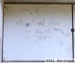 Virginia May Speer