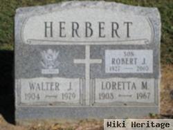 Walter J Herbert