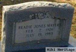 Readie Jones Mayers