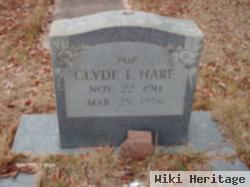 Clyde "pop" L Hare