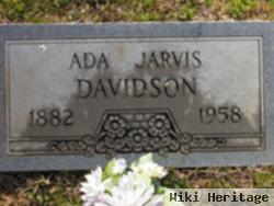 Martha Ada Jarvis Davidson