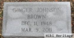 Virginia Emerson "ginger" Johnson Brown