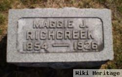 Margaret J. "maggie" Barnes Richcreek