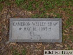 Cameron Wesley Shaw