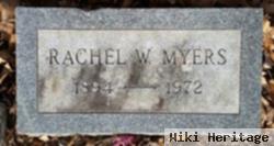 Rachel W Myers