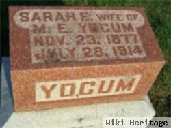 Sarah E Yocum