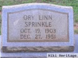 Ory Linn Sprinkle