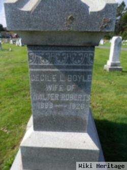 Cecile L Boyle Roberts