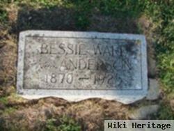 Bessie Anderson Ward