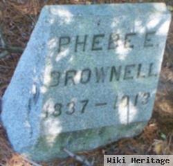 Phebe E Brownell